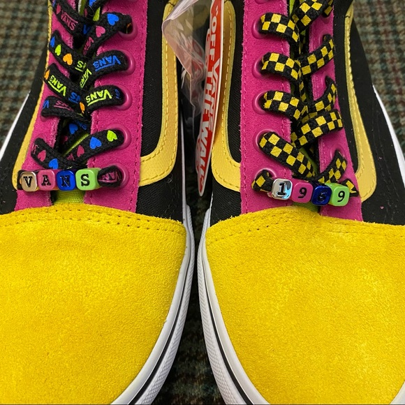 NWT Old Skool Platform Multicolored Vans - Picture 5 of 5